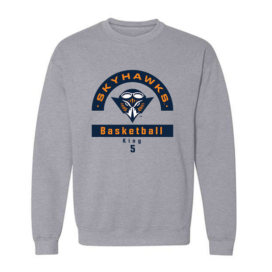 UT Martin - NCAA Men's Basketball : Damien King - Classic Fashion Shersey Crewneck Sweatshirt-0