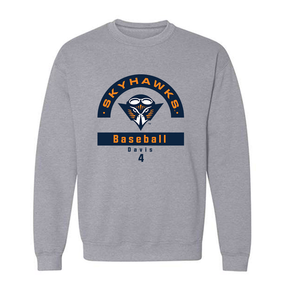 UT Martin - NCAA Baseball : Andrew Davis - Classic Fashion Shersey Crewneck Sweatshirt-0