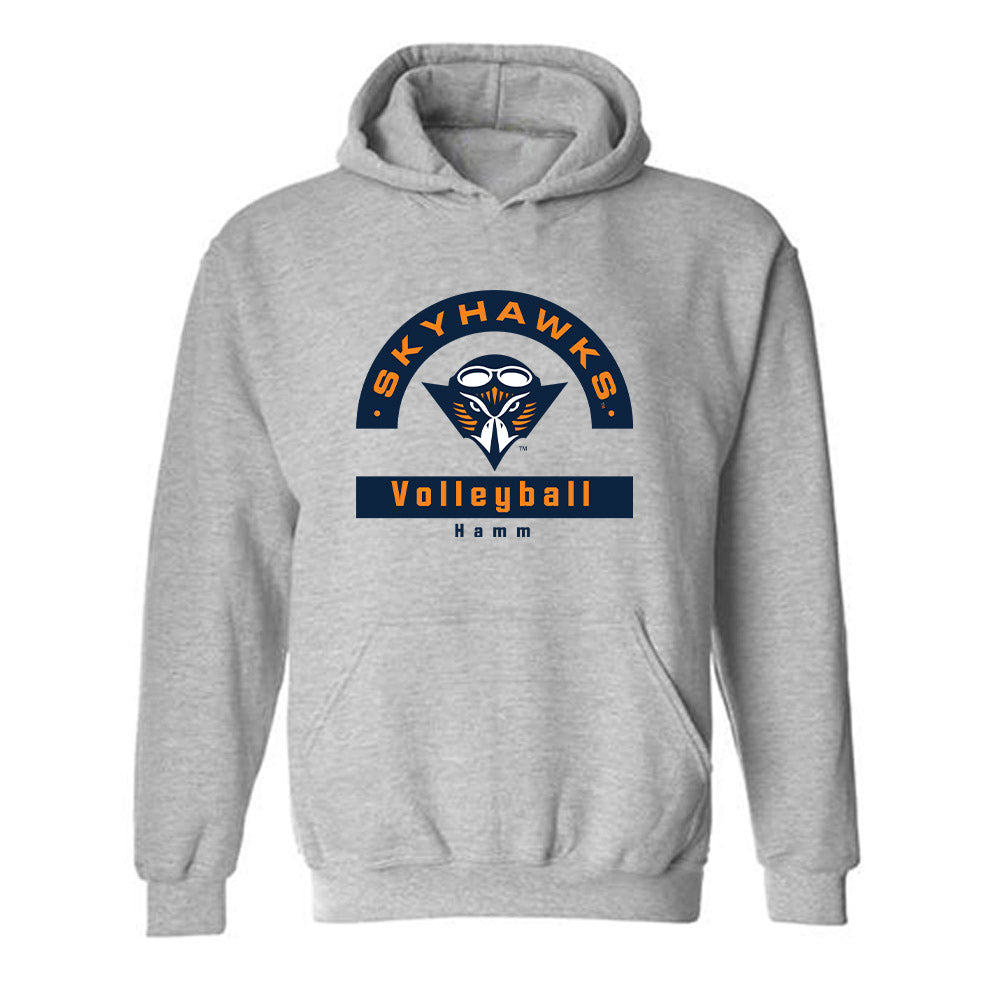 UT Martin - NCAA Women's Volleyball : Reagan Hamm - Classic Fashion Shersey Hooded Sweatshirt-0