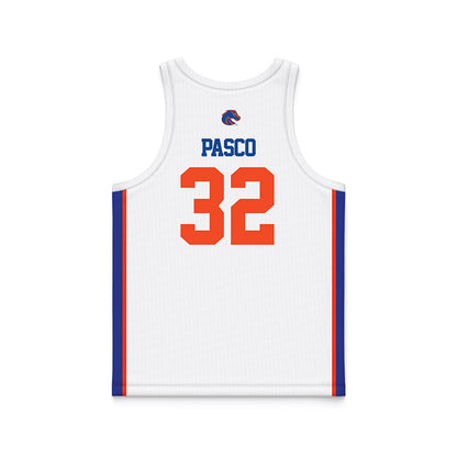 Boise State - NCAA Women's Basketball : Natalie Pasco - Basketball Jersey White