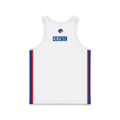 Boise State - NCAA Women's Basketball : Mason Quinn - White Basketball Jersey-1