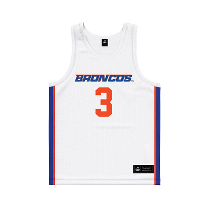 Boise State - NCAA Women's Basketball : Morgan Maldonado - White Basketball Jersey-0