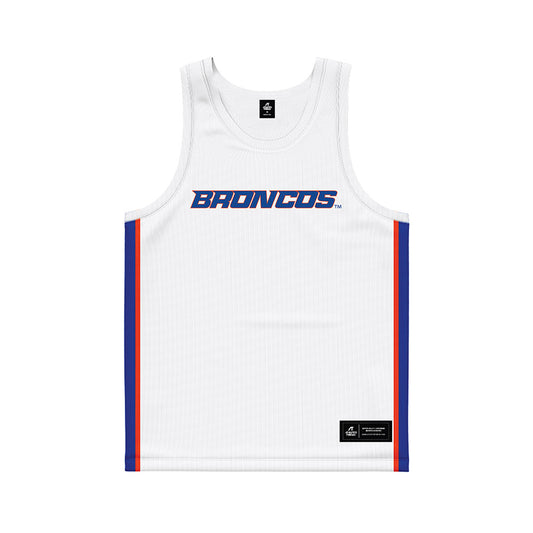 Boise State - NCAA Women's Basketball : Zia-Daye Anderson - White Basketball Jersey-0
