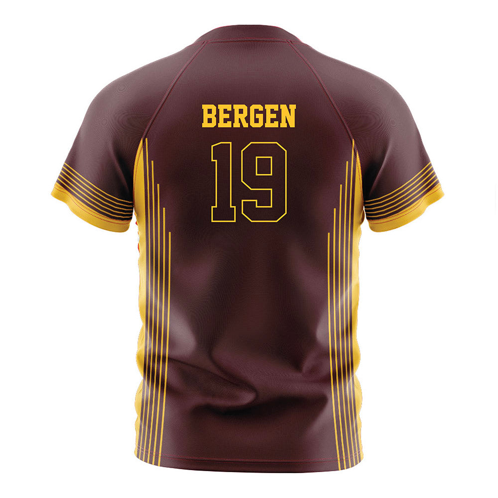 Arizona State - NCAA Women's Soccer : Sierra Bergen - Maroon Soccer Jersey-1