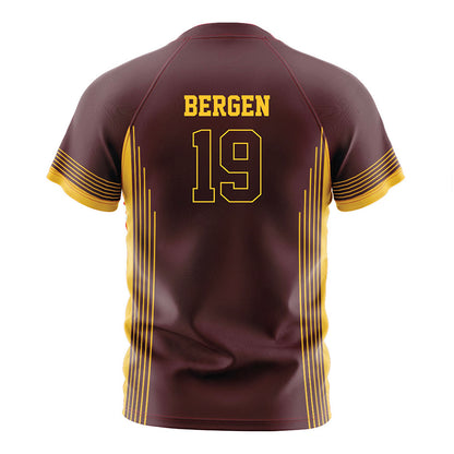 Arizona State - NCAA Women's Soccer : Sierra Bergen - Maroon Soccer Jersey-1