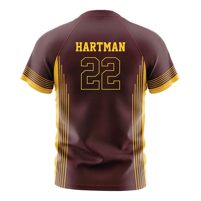 Arizona State - NCAA Women's Soccer : Oona Hartman - Maroon Soccer Jersey-1