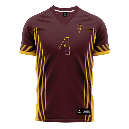 Arizona State - NCAA Women's Soccer : Gator DeMark - Maroon Soccer Jersey-0