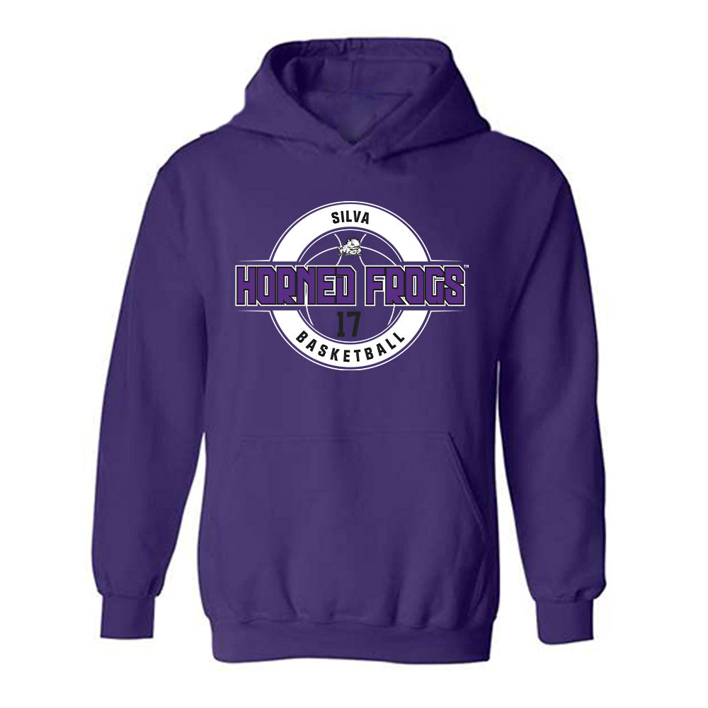 TCU - NCAA Women's Basketball : Clara Silva - Classic Fashion Shersey Hooded Sweatshirt-0