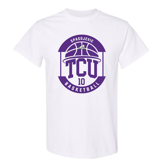 TCU - NCAA Men's Basketball : Milos Spasojevic - Classic Fashion Shersey T-Shirt-0
