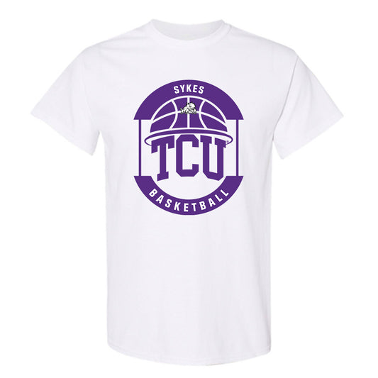 TCU - NCAA Men's Basketball : Gavin Sykes - Classic Fashion Shersey T-Shirt-0
