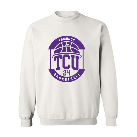 TCU - NCAA Men's Basketball : Xavier Edmonds - Classic Fashion Shersey Crewneck Sweatshirt-0