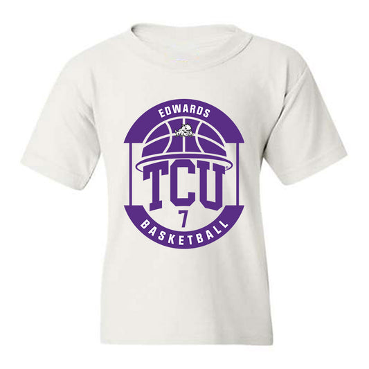 TCU - NCAA Men's Basketball : Kayden Edwards - Classic Fashion Shersey Youth T-Shirt-0