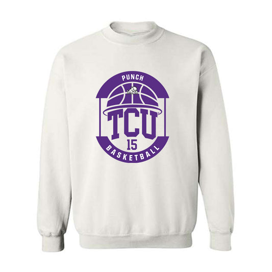 TCU - NCAA Men's Basketball : David Punch - Classic Fashion Shersey Crewneck Sweatshirt