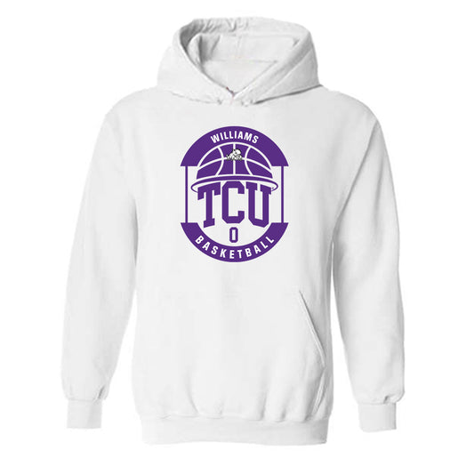 TCU - NCAA Women's Basketball : Camille Williams - Classic Fashion Shersey Hooded Sweatshirt-0