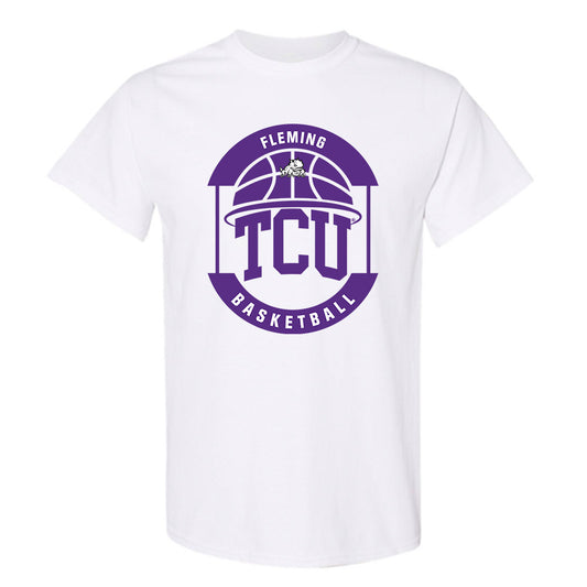 TCU - NCAA Men's Basketball : Samuel Fleming - Classic Fashion Shersey T-Shirt-0