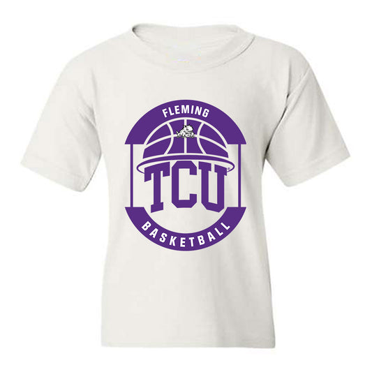 TCU - NCAA Men's Basketball : Samuel Fleming - Classic Fashion Shersey Youth T-Shirt-0