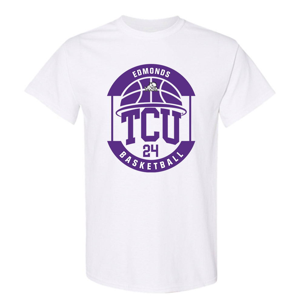TCU - NCAA Men's Basketball : Xavier Edmonds - Classic Fashion Shersey T-Shirt-0