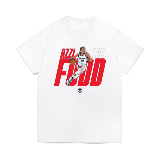 UConn - NCAA Women's Basketball : Azzi Fudd - Premium T-Shirt-0