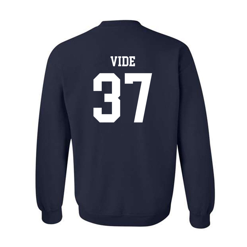 Virginia - NCAA Men's Basketball : Jan Vide - Classic Shersey Crewneck Sweatshirt-1