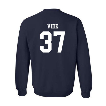 Virginia - NCAA Men's Basketball : Jan Vide - Classic Shersey Crewneck Sweatshirt-1