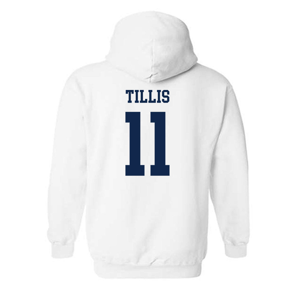 Virginia - NCAA Men's Basketball : Devin Tillis - Classic Shersey Hooded Sweatshirt-1