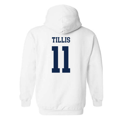 Virginia - NCAA Men's Basketball : Devin Tillis - Classic Shersey Hooded Sweatshirt-1