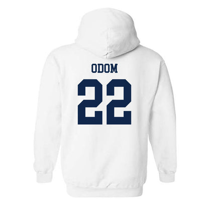 Virginia - NCAA Men's Basketball : Owen Odom - Classic Shersey Hooded Sweatshirt-1