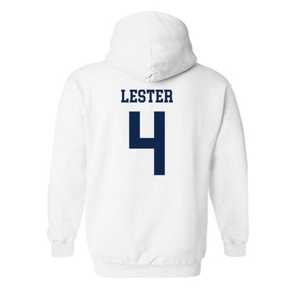 Virginia - NCAA Women's Basketball : Eris Lester - Classic Shersey Hooded Sweatshirt-1