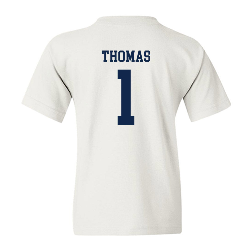 Virginia - NCAA Men's Basketball : Malik Thomas - Classic Shersey Youth T-Shirt-1