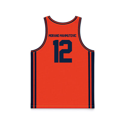 Syracuse - NCAA Men's Basketball : Mark Morano Mahmutovic - Orange Basketball Jersey-1