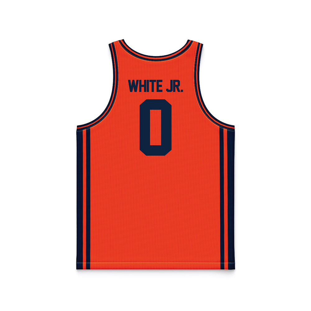Syracuse - NCAA Men's Basketball : Sadiq White Jr. - Orange Basketball Jersey-1