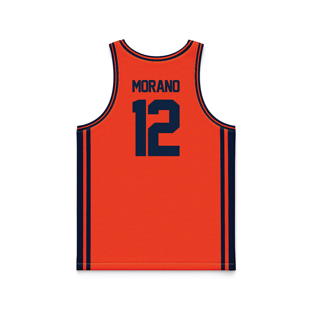 Syracuse - NCAA Men's Basketball : Mark Morano - Orange Basketball Jersey-1