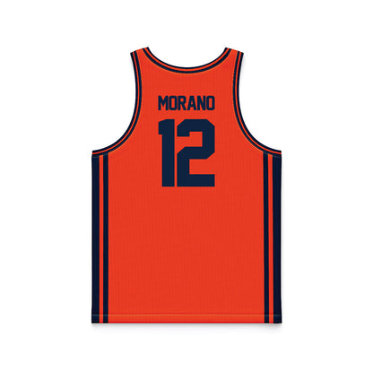 Syracuse - NCAA Men's Basketball : Mark Morano - Orange Basketball Jersey-1