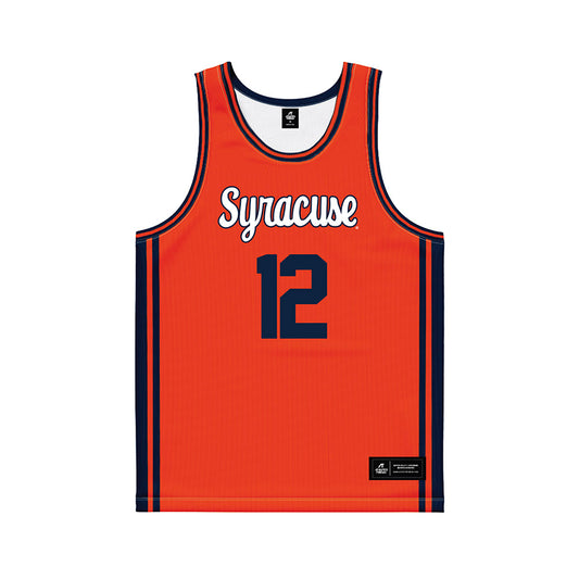 Syracuse - NCAA Men's Basketball : Mark Morano Mahmutovic - Orange Basketball Jersey-0