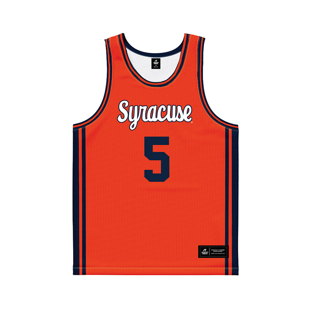 Syracuse - NCAA Men's Basketball : Tyler Betsey - Orange Basketball Jersey-0