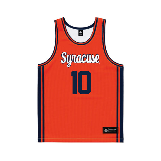 Syracuse - NCAA Men's Basketball : Ibrahim Souare - Orange Basketball Jersey-0