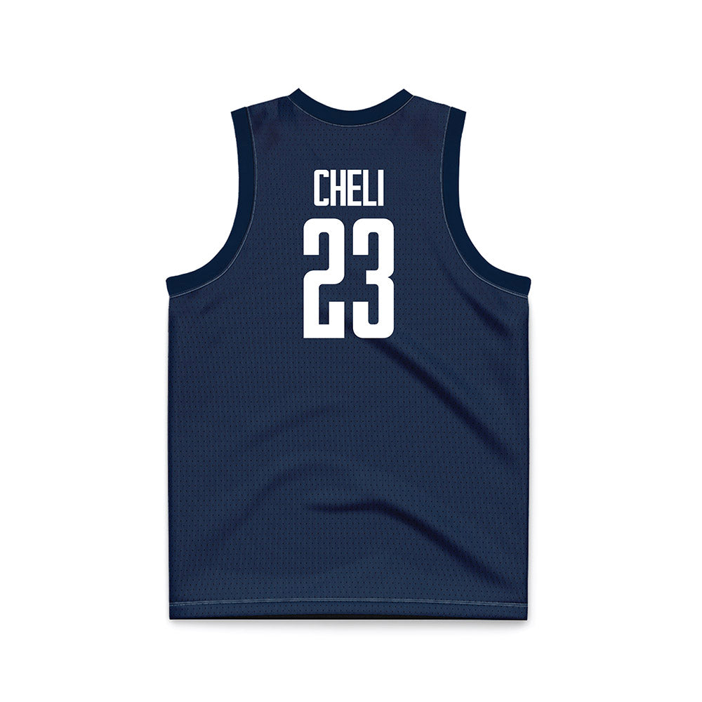 UConn - NCAA Women's Basketball : Morgan Cheli - Basketball Jersey-1
