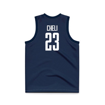 UConn - NCAA Women's Basketball : Morgan Cheli - Basketball Jersey-1