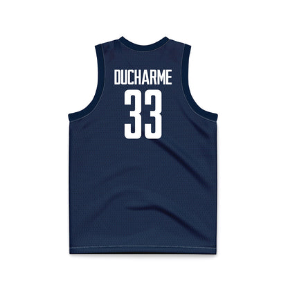 UConn - NCAA Women's Basketball : Caroline Ducharme - Basketball Jersey-1