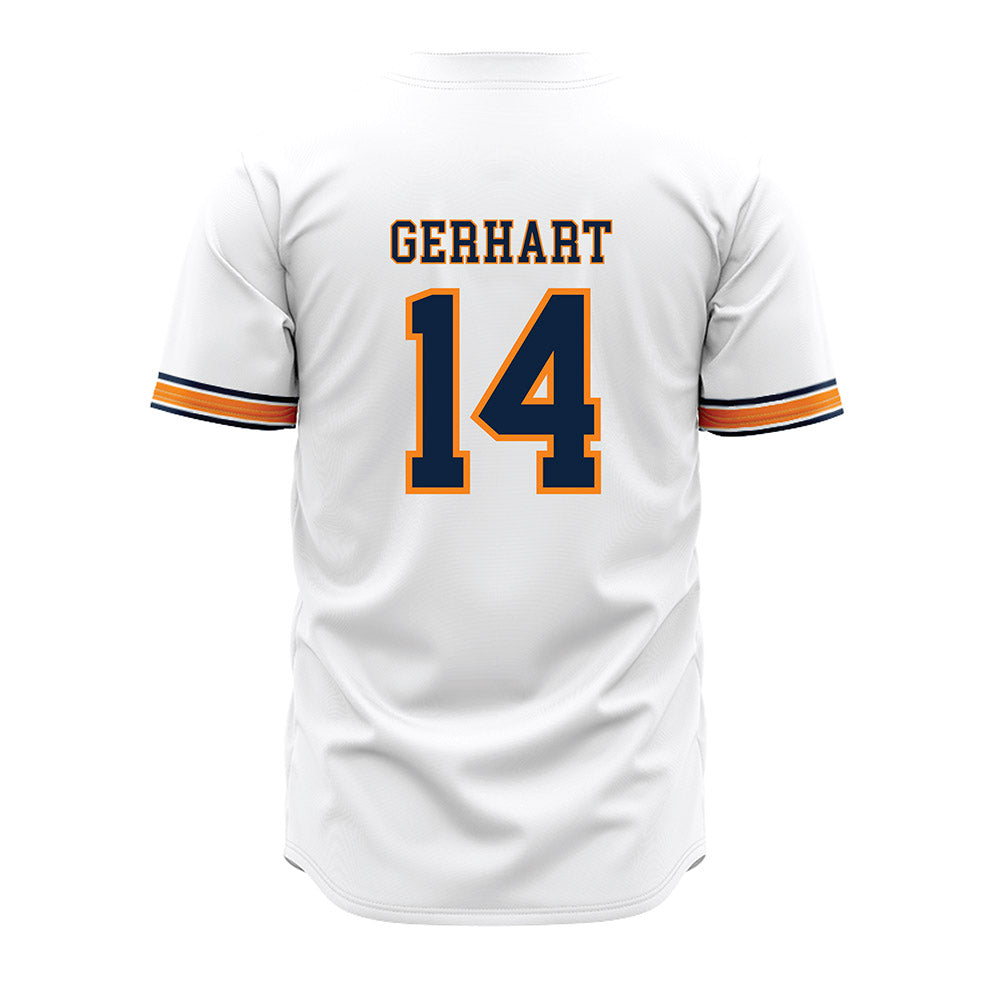 UT Martin - NCAA Baseball : Gates Gerhart - White Jersey-1