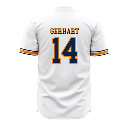 UT Martin - NCAA Baseball : Gates Gerhart - White Jersey-1