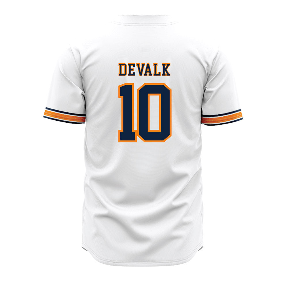 UT Martin - NCAA Baseball : Jake Devalk - White Jersey-1