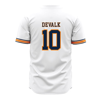 UT Martin - NCAA Baseball : Jake Devalk - White Jersey-1