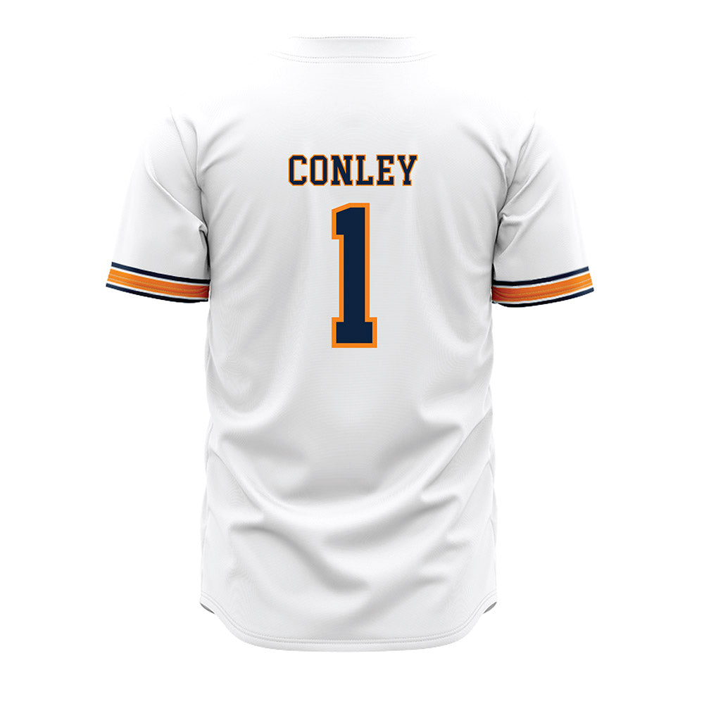 UT Martin - NCAA Baseball : Amari Conley - White Jersey-1
