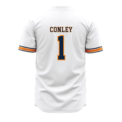 UT Martin - NCAA Baseball : Amari Conley - White Jersey-1