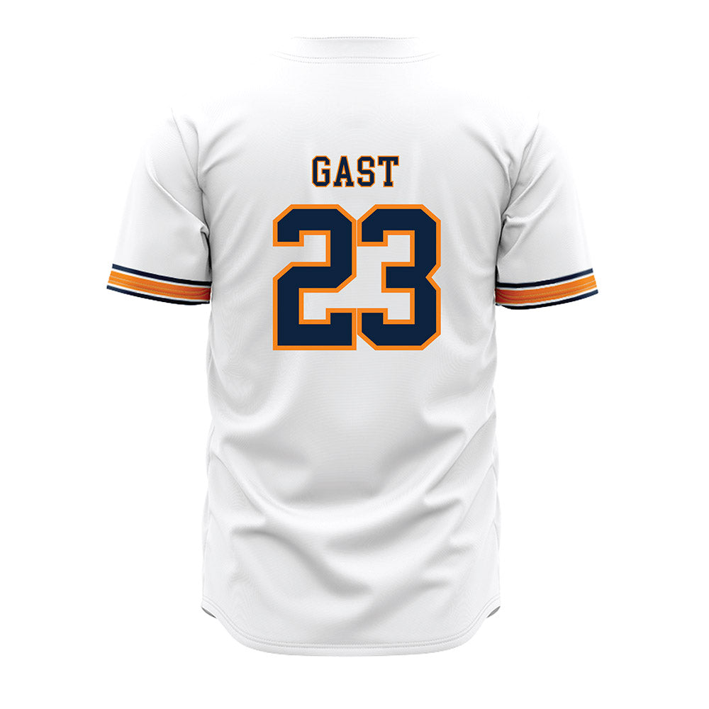 UT Martin - NCAA Baseball : Austin Gast - White Jersey