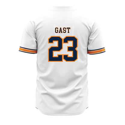 UT Martin - NCAA Baseball : Austin Gast - White Jersey