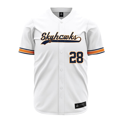 UT Martin - NCAA Baseball : Eli Dale - White Jersey-0