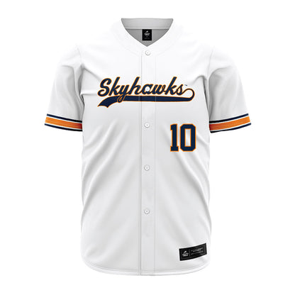 UT Martin - NCAA Baseball : Jake Devalk - White Jersey-0