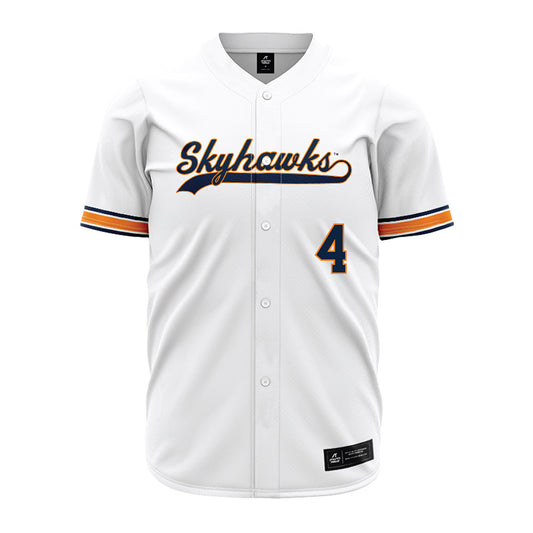 UT Martin - NCAA Baseball : Andrew Davis - White Jersey-0